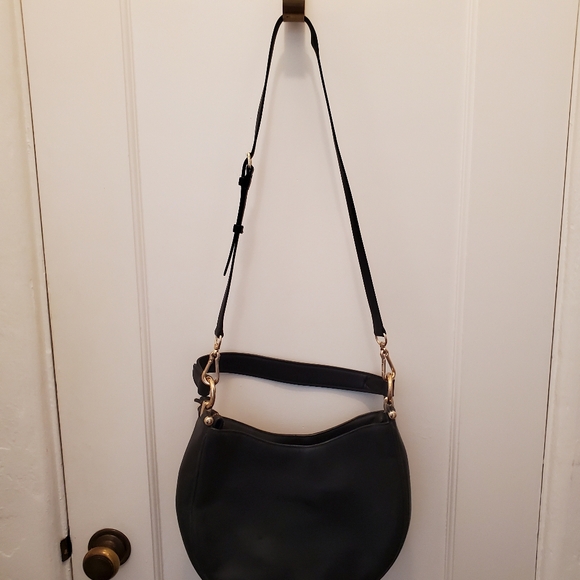 Coach Black Smooth Leather Nomad Hobo Shoulder Bag - Picture 4 of 8